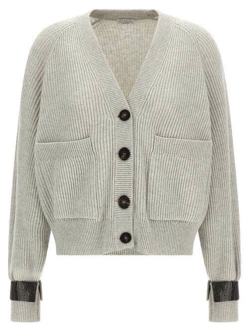 Brunello Cucinelli Monile Cuff Cardigan - M12723306C2719