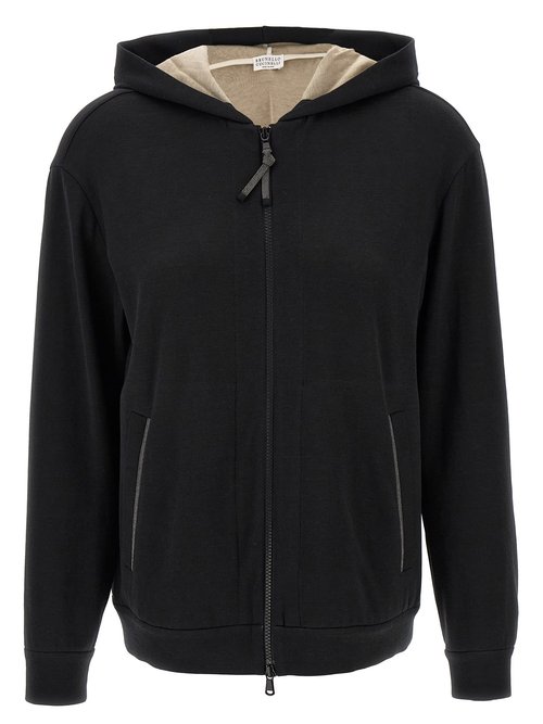 Brunello Cucinelli monile Hoodie - MP828SB806__C9185