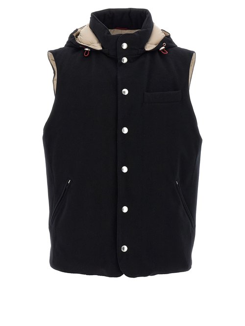 Brunello Cucinelli Padded Wool Vest - MM4701775CEP50