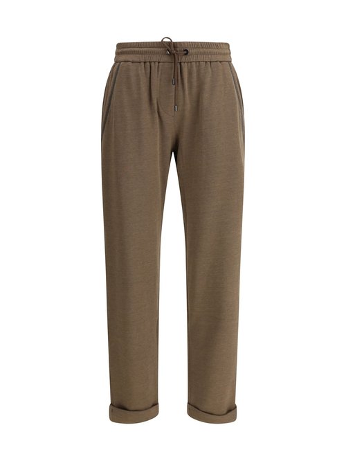 Brunello Cucinelli Pants With Embellishments - MD828SB899__C9122