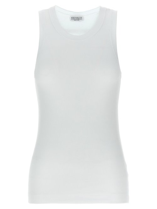 Brunello Cucinelli Ribbed Top - M0TC8FX230_C159