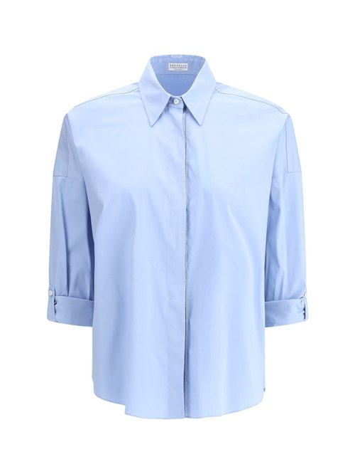 Brunello Cucinelli Shiny Monili Shirt - M0091MA636_C6172