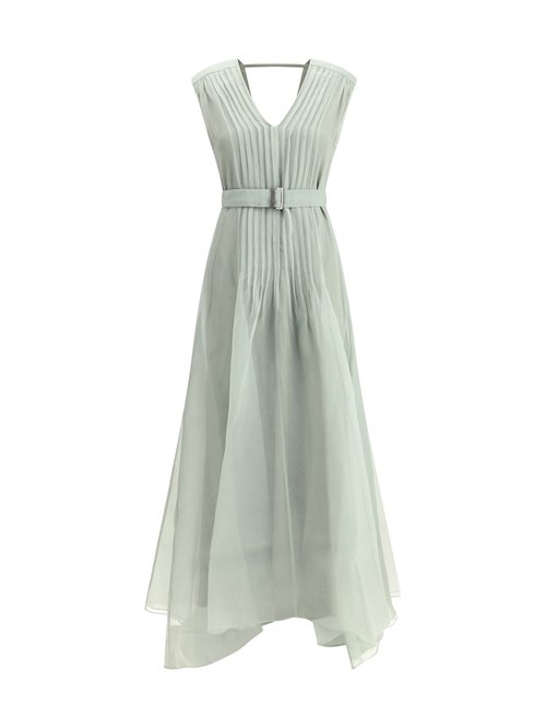 Brunello Cucinelli Silk Long Dress - MF940A5336_C3265