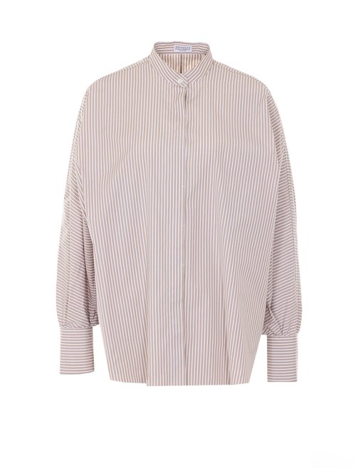 Brunello Cucinelli Striped Shirt - MH740MO906C003