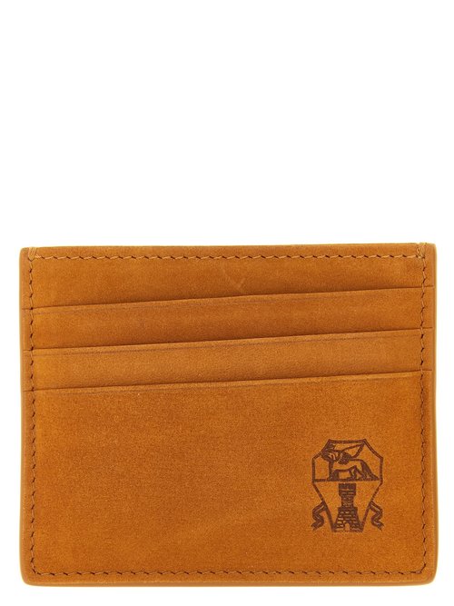 Brunello Cucinelli Suede Card Holder - MWSKBU434C9734