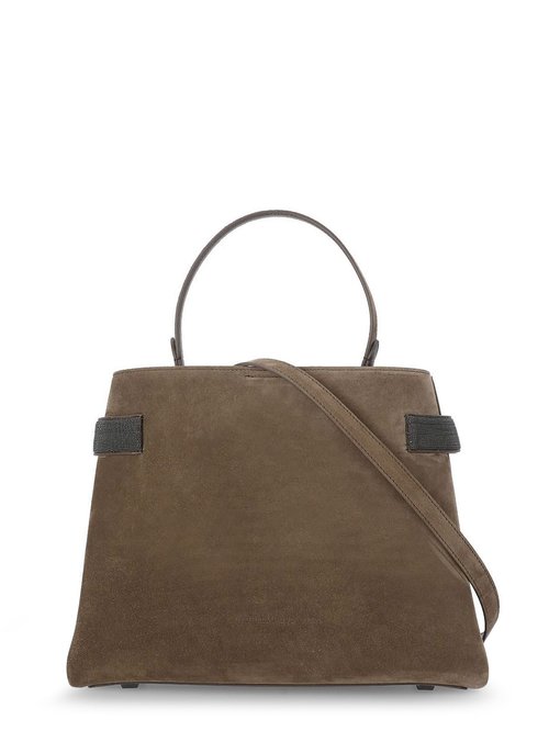 Brunello Cucinelli Suede Crossbody Bag - MBDLD2503C8769