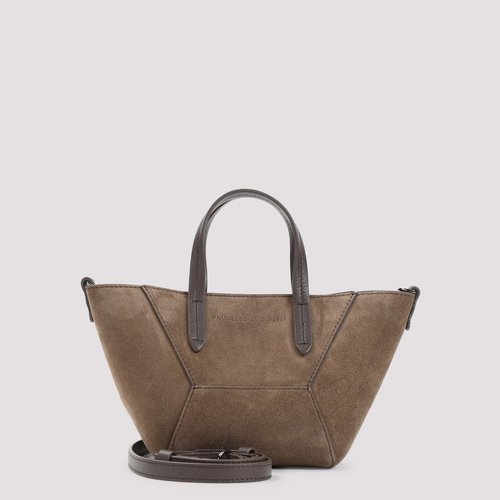 Brunello Cucinelli Suede Duomini Bag - MBDLD2675__C8769