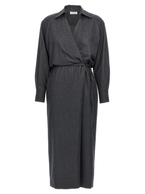 Brunello Cucinelli Wallet Chemisier Dress - ME226A5395C004