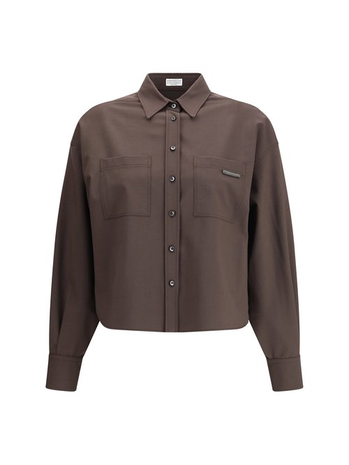 Brunello Cucinelli Wool Shirt - MPW07NB206_C019