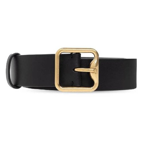 Burberry B Buckle Calf Leather Belt - Black - 8077489