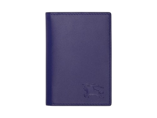 Burberry Bateman EKL Card Holder - Blue
