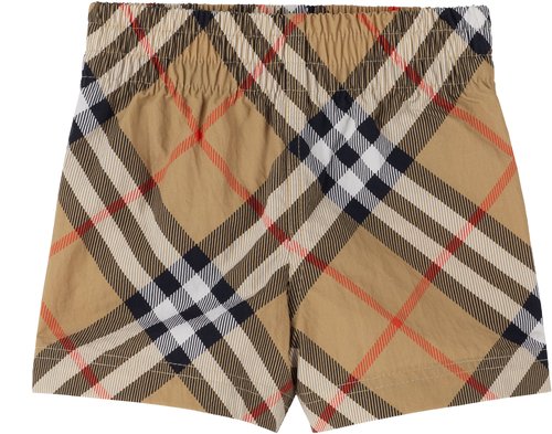 Burberry Beige Check Swim Shorts - Sand Ip Check - 8100562