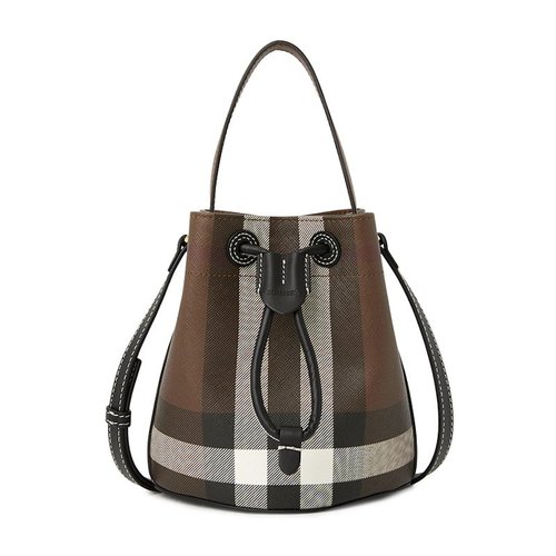 Burberry Bucket Bag - Brown