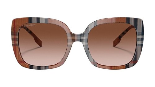 Burberry Caroll 4323 400513 Sunglasses - Brown Check - BE_4323_400513_54MM