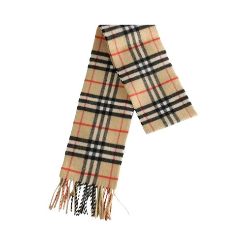 Burberry Check Cashmere Scarf - 8113377 SAND