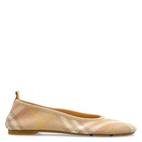 Burberry Check Jacquard Ballet Flats - 8101053