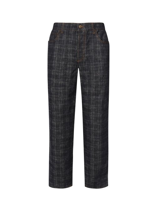 Burberry Check Jacquard Jeans - 8110647A5924