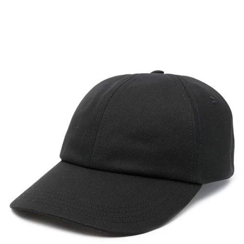 Burberry Check Lined Baseball Cap - Black - 8083524