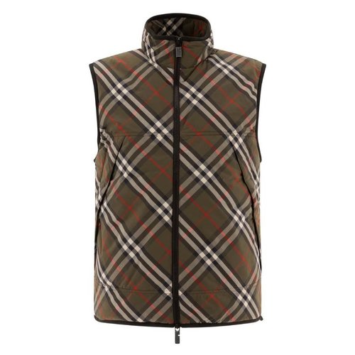 Burberry Check Print Padded Gilet - 8101849