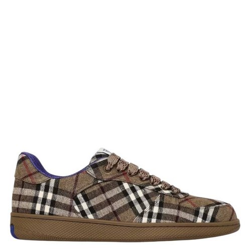 Burberry Check Terrace Low-Top - Blue - 8105189