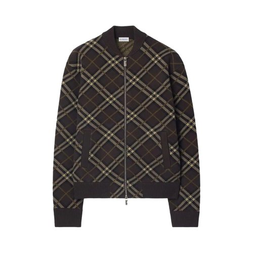Burberry Check Zip-Up Jacket - 8114200 IP