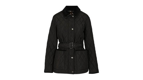 Burberry Chiltern Quilted Jacket - Black - 8110378