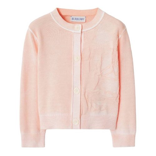 Burberry Cordelia EKD Cotton Cardigan - Blue/Pink - 8089634