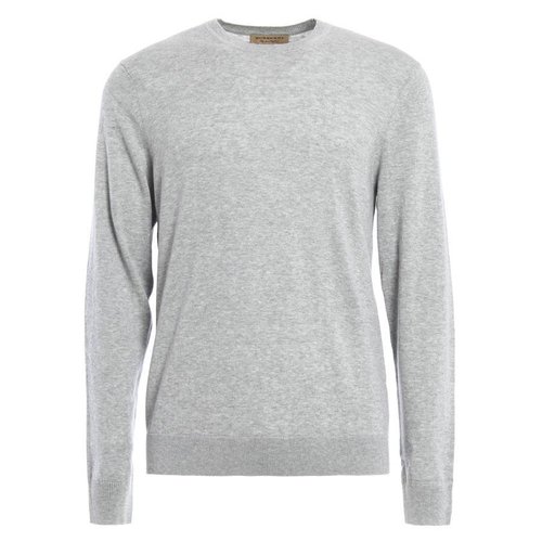 Burberry Crewneck Long-Sleeve Sweatshirt - Grey - 4020043