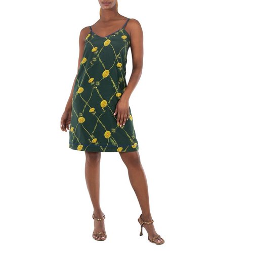 Burberry Dandelion Print Silk Dress - 8083452