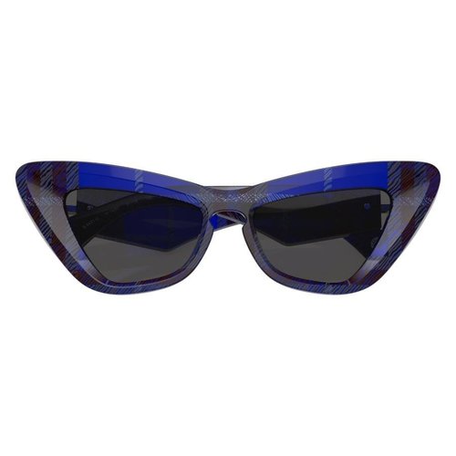 Burberry Dark Cat Eye Ladies Sunglasses BE4421U 411487 - Blue/Grey - BE4421U 411487 51 7.0000X5.0000X3.0000
