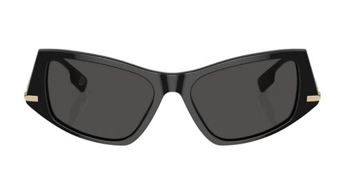 Burberry Dark Lens 0BE4408 300187 Sunglasses - Black - 0BE4408 300187