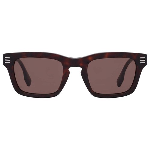 Burberry Dark Rectangular Sunglasses BE4403 300273 51 - Brown - BE4403 300273 51 7.0000X5.0000X3.0000