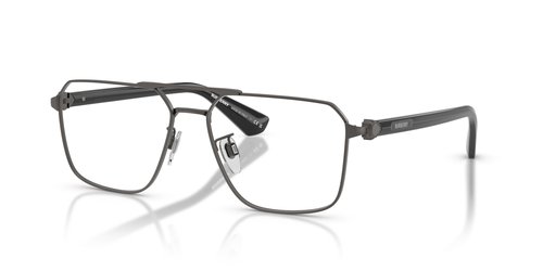 Burberry Demo Navigator Eyeglasses BE1395D 1316 56 - Grey - BE1395D 1316 56