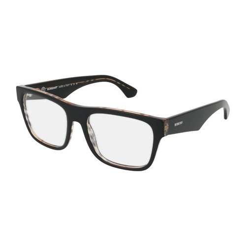 Burberry Demo Square Eyeglasses BE2411 4121 55 - Black - BE2411 4121 55