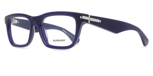Burberry Demo Square Eyeglasses BE2419 4120 53 - Blue - BE2419 4120 53