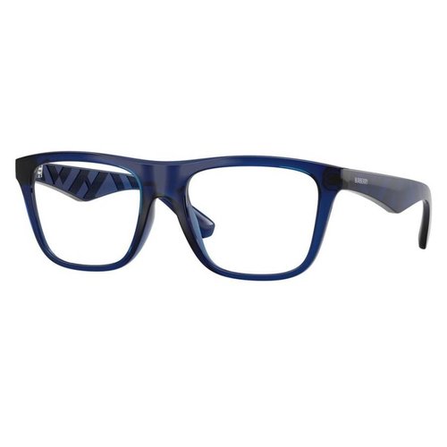 Burberry Demo Square Eyeglasses BE2432U 4110 55 - Blue - BE2432U 4110 55
