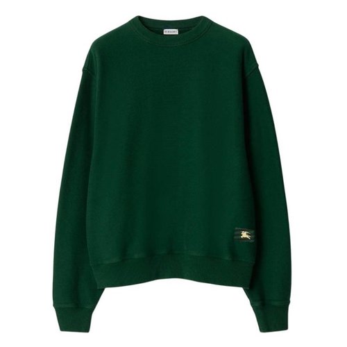 Burberry EKD Embroidered Cotton Sweatshirt - Blue - 8081222