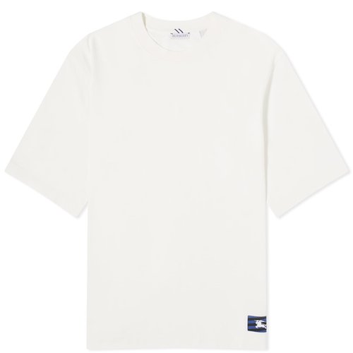 BURBERRY EKD コットン Tシャツ 8081369-B7264 RAIN Burberry Men's All Over EKD Print T-Shirt in Rain Burberry