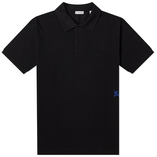Burberry EKD Logo Polo - Black - 8083600-A1189