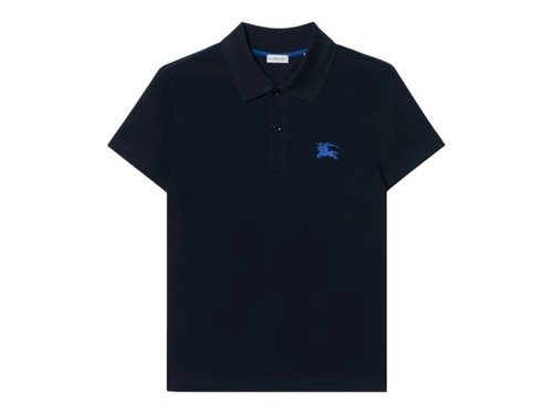 Burberry Embroidered Logo Polo Shirt 80914231 - Navy/Blue - 80914231