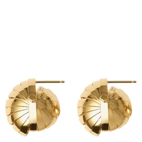 Burberry Gold-Plated Armour Earrings - Blue/Gold Tone/Silver Tone - 8080419 X