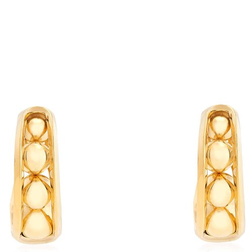 Burberry Gold-Tone Armour Sculptural Stud Earrings - Gold Tone - 8092290