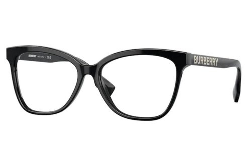 Burberry Grace Demo Butterfly Ladies Eyeglasses BE2364 3001 54 - Black - BE2364 3001 54