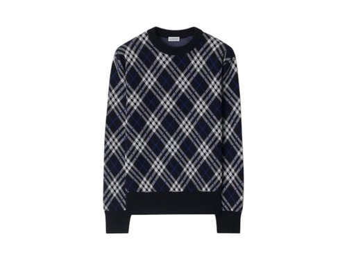 Burberry Gregory Check Top - Ink - 8110614