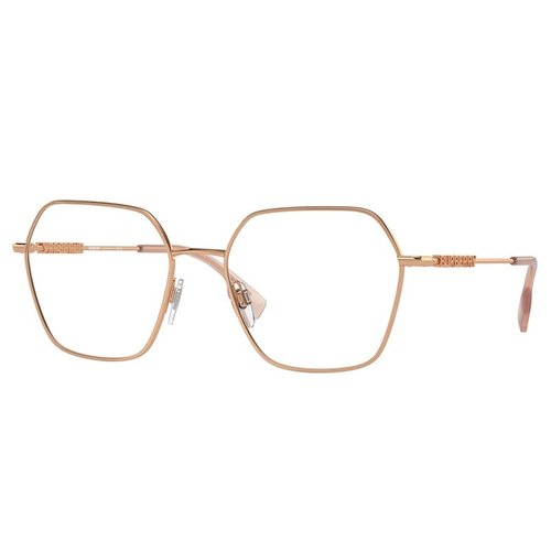 Burberry Irregular Sunglasses - Rose Gold (Be_1381_1337_54Mm)
