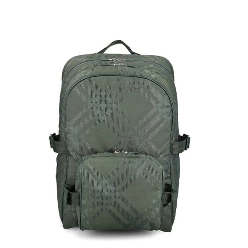 Burberry Jacquard Check Backpack - Green - 8080841 X