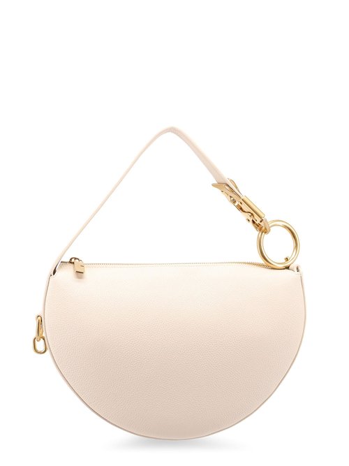 Burberry knight Cream Leather Bag - Blue/Gold Tone/White - 8104298_B7348
