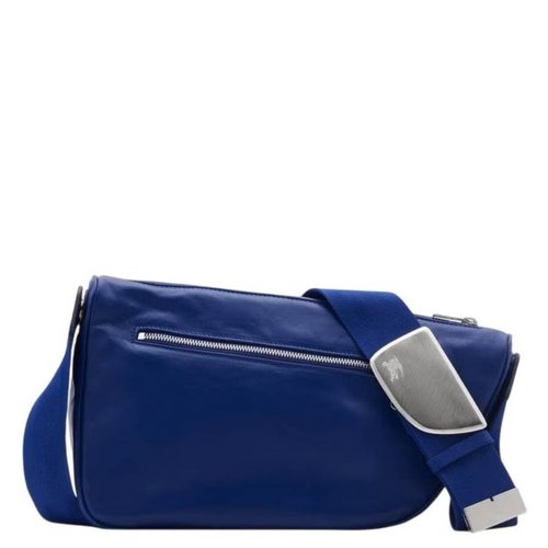 Burberry Knight Medium Shield Messenger Bag - Blue - 8089291 X