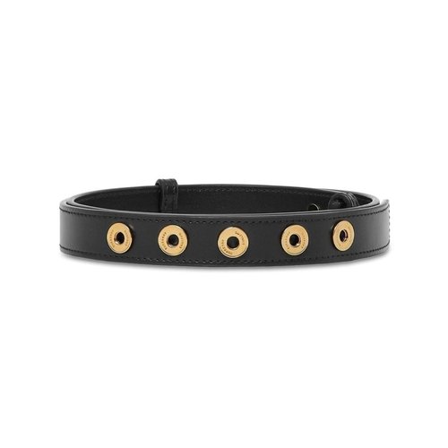 Burberry Ladies Essential Studded Leather Belt - Black - 8055604