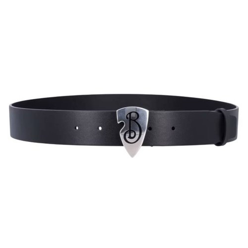 Burberry Leather B Shield Belt - Black - 8103791
